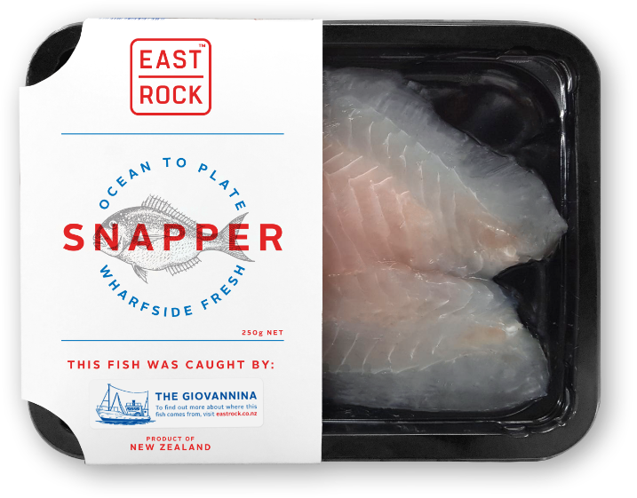 Eastrock Snapper 250g Tray